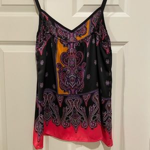 Paisley Silk Tank